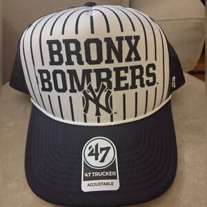 NWT ’47 New York Yankees Bronx Bombers Trucker Hat Snapback MLB Baseball Gift